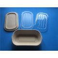 Biodegradable bagasse food container with lid one cell two cells 1000ML 850 ML